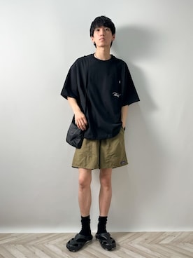 JEANS FACTORYさん(メンズ・177cm)の夏コーディネート