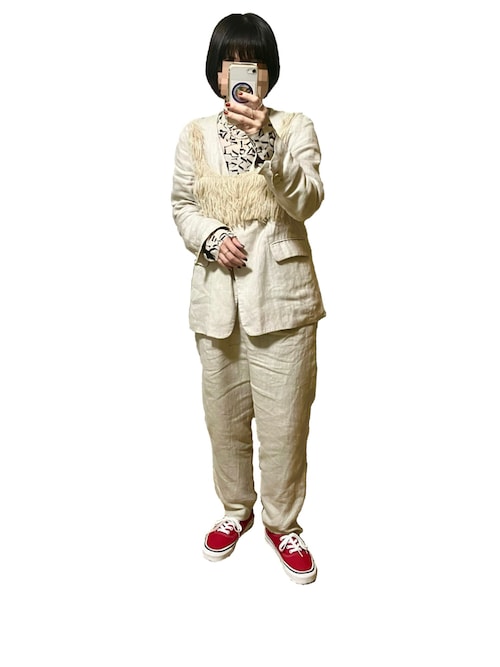 JOURNAL STANDARD relume LINASリネンノーカラーJK JOURNAL STANDARD relume｜LINYツイルノーカラージャケット