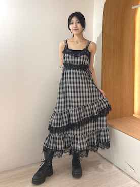 「jouetie（ジュエティ）のアイテム」を使った、HIKARUさん（骨格ウェーブ・レディース・163cm）の夏コーディネート