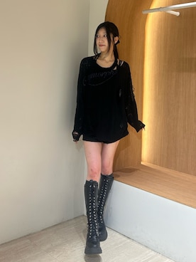 「レディースファッション」｜HIKARUさん（レディース・163cm）の春コーディネート