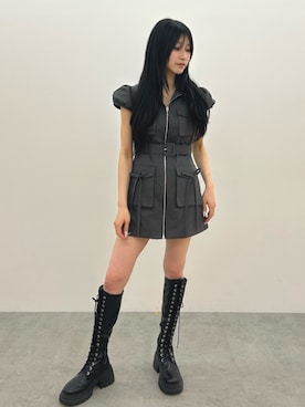 HIKARUさん（レディース・163cm）の春コーディネート