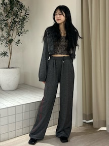 ラメフーディー ラメクロップドZIPフーディー｜ジュエティ（jouetie）公式通販