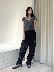 レースワイドカーゴパンツ｜ジュエティ（jouetie）公式通販｜RUNWAY