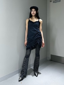 MINAMI×jouetie】シャーリングキャミワンピース｜ジュエティ（jouetie