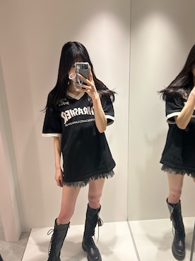 「スラッシャー」｜HIKARUさん（レディース・163cm）の春コーディネート