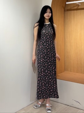 「大人ガーリー」｜「アイテム（その他）」を使った、HIKARUさん（レディース・163cm）の夏コーディネート