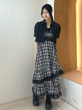 「jouetie（ジュエティ）のアイテム」を使った、HIKARUさん（骨格ウェーブ・レディース・163cm）の夏コーディネート