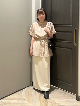 「YAHKI（ヤーキ）のアイテム」を使った、いけいさん（レディース・152cm）の秋コーディネート