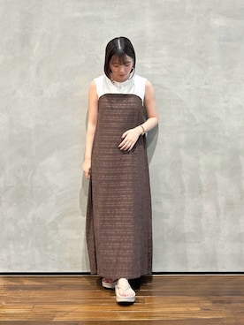 「アイテム（サンダル）」を使った、いけいさん（レディース・152cm・20代）の秋コーディネート