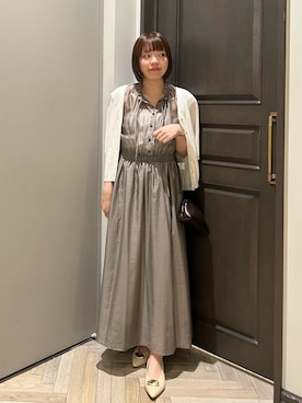 「YAHKI（ヤーキ）のアイテム」を使った、いけいさん（レディース・152cm）の秋コーディネート