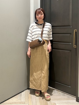 「アイテム（サンダル）」を使った、いけいさん（レディース・152cm）の秋コーディネート