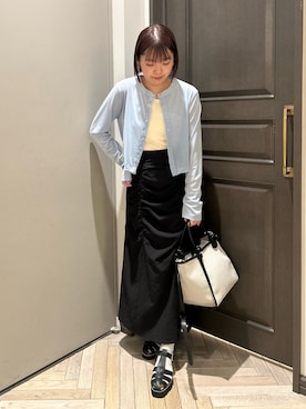 「アイテム（サンダル）」を使った、いけいさん（レディース・152cm・20代）の秋コーディネート