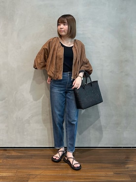 「REMME（レメ）のアイテム」を使った、いけいさん（レディース・152cm）の夏コーディネート