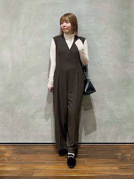 「アイテム（アクセサリー）」を使った、いけいさん（レディース・152cm・20代）の冬コーディネート