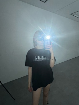 「FCMM（エフシーエムエム）のアイテム（トップス）」を使った、☘️さん（レディース・156cm）の夏コーディネート