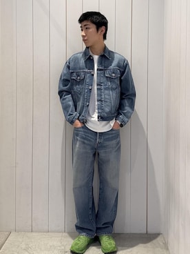 「Saturdays NYC（サタデーズ ニューヨークシティ ）のアイテム」を使った、さとりさん（メンズ・170cm）の春コーディネート