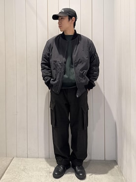 「アイテム（レッグウェア）」を使った、さとりさん（メンズ・170cm・20代）の冬コーディネート