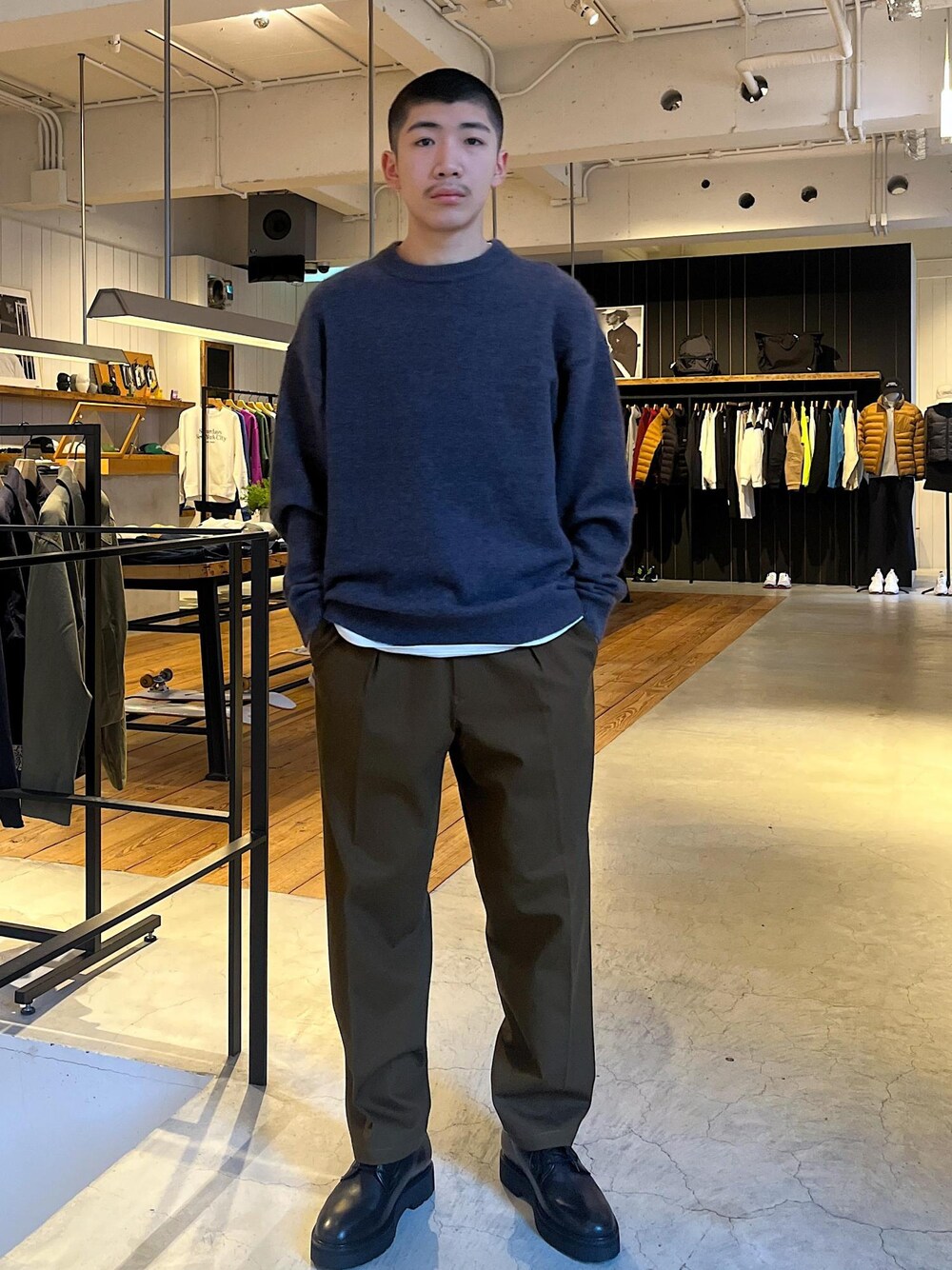 Saturdays NYC（サタデーズ ニューヨークシティ ）の「ALI BLACK SHOE