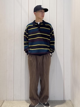 「アイテム（レッグウェア）」を使った、さとりさん（メンズ・170cm・20代）の秋コーディネート