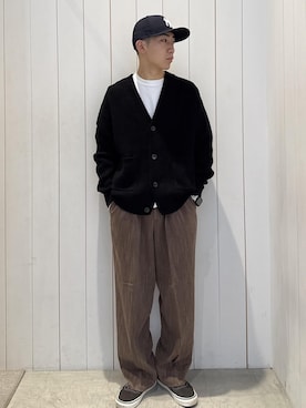 「Saturdays NYC（サタデーズ ニューヨークシティ ）のアイテム」を使った、さとりさん（メンズ・170cm）の秋コーディネート