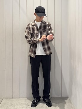 「Saturdays NYC（サタデーズ ニューヨークシティ ）のアイテム」を使った、さとりさん（メンズ・170cm）の秋コーディネート
