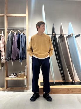 「ベリーショート」｜さとりさん（メンズ・170cm）の春コーディネート