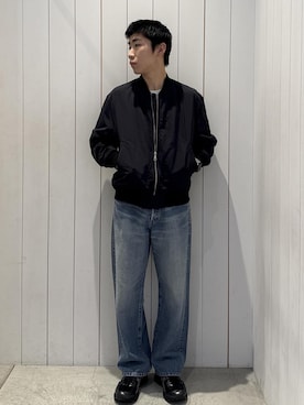 「Saturdays NYC（サタデーズ ニューヨークシティ ）のアイテム」を使った、さとりさん（メンズ・170cm）の春コーディネート