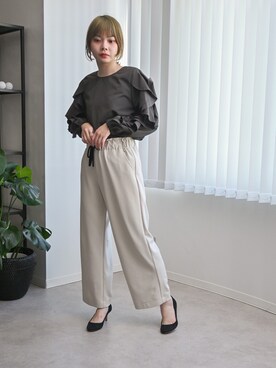 「troisのアイテム」を使った、trois  officialさん（レディース・163cm）の夏コーディネート