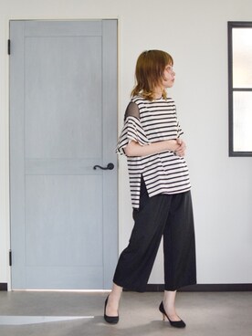 「troisのアイテム」を使った、trois  officialさん（レディース・163cm）の夏コーディネート