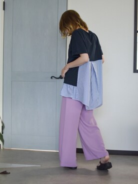 「troisのアイテム」を使った、trois  officialさん（レディース・163cm）の夏コーディネート