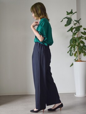 「troisのアイテム」を使った、trois  officialさん（レディース・163cm）の夏コーディネート