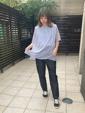 「troisのアイテム」を使った、trois  officialさん（レディース・163cm）の夏コーディネート