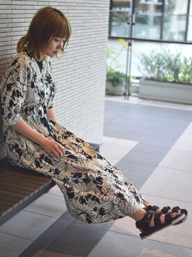 「troisのアイテム」を使った、trois  officialさん（レディース・163cm）の夏コーディネート