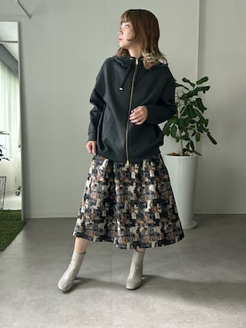 「troisのアイテム」を使った、trois  officialさん（レディース・163cm）の秋コーディネート