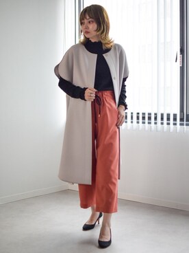 「troisのアイテム」を使った、trois  officialさん（レディース・163cm）の夏コーディネート