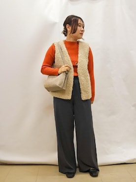 「アイテム（その他シューズ）」を使った、kanaさん（レディース・157cm）の秋コーディネート