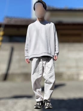 「RUUBON（ルーボン）のアイテム（その他パンツ）」を使った、hishiy2000さん（メンズ・164cm）の秋コーディネート