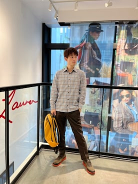 「MOLESKINE（モレスキン）のアイテム」を使った、kojiriさん（メンズ・174cm）の秋コーディネート