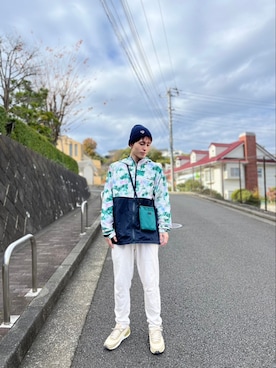「theory（セオリー）のアイテム（パンツ）」を使った、kojiriさん（メンズ・174cm）の冬コーディネート