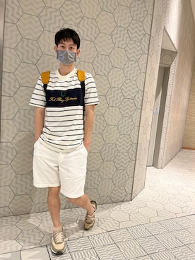 「MOLESKINE（モレスキン）のアイテム」を使った、kojiriさん（メンズ・174cm）の夏コーディネート