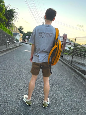 「MOLESKINE（モレスキン）のアイテム」を使った、kojiriさん（メンズ・174cm）の夏コーディネート