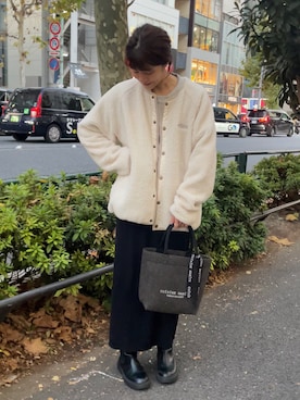 「A.P.C.（アーペーセー）のアイテム」を使った、ayaさん（骨格ウェーブ・レディース・159cm）の冬コーディネート