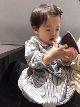 「summer」｜kikumkさん（キッズ・80cm）の春コーディネート