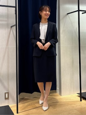 「INDIVI（インディヴィ）のアイテム」を使った、kanaeさん（レディース・166cm）の夏コーディネート