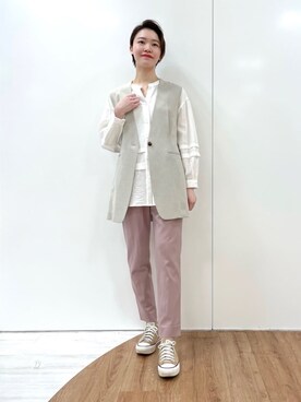 kanaeさん(レディース・166cm)の春コーディネート