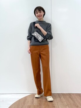 「#今日のコーデ」｜「アイテム（その他）」を使った、kanaeさん（レディース・166cm）の冬コーディネート