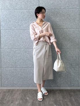 「INDIVI（インディヴィ）のアイテム」を使った、kanaeさん（レディース・166cm）の冬コーディネート
