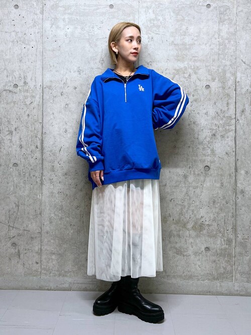 MLB/ウラケハーフZIP 106244（Tシャツ/カットソー）｜LOWRYS