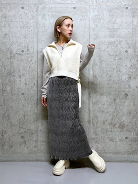 Uiさん(レディース・158cm)の冬コーディネート