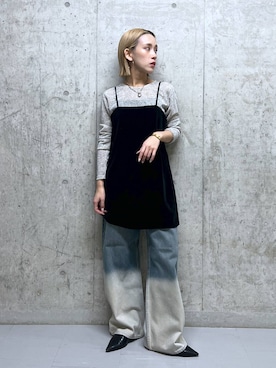 「アイテム（その他トップス）」を使った、Uiさん（レディース・158cm・20代）の冬コーディネート